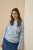 Kaffe Curve Jina Knit Pullover Powder Blue Melange - Πλεκτά πουλόβερ - 