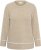 Kaffe Curve Jina Knit Pullover Feather Grey Melange - Πλεκτά πουλόβερ - 