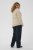 Kaffe Curve Jina Knit Pullover Feather Grey Melange - Πλεκτά πουλόβερ - 