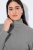 Ulla Popken Basic Long Sleeve Slim Fit Turtleneck Light Grey Melange - φούτερ/Φούτερ με κουκούλα - Ζεστά Φούτερ, Hoodies & Πλεκτά