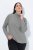 Ulla Popken Basic Long Sleeve Slim Fit Turtleneck Light Grey Melange - φούτερ/Φούτερ με κουκούλα - Ζεστά Φούτερ, Hoodies & Πλεκτά
