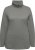 Ulla Popken Basic Long Sleeve Slim Fit Turtleneck Grey - φούτερ/Φούτερ με κουκούλα - 