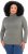 Ulla Popken Basic Long Sleeve Slim Fit Turtleneck Grey - φούτερ/Φούτερ με κουκούλα - 