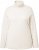 Ulla Popken Basic Long Sleeve Slim Fit Turtleneck Natural - φούτερ/Φούτερ με κουκούλα - 