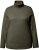 Ulla Popken Basic Long Sleeve Slim Fit Turtleneck Olive - φούτερ/Φούτερ με κουκούλα - 