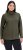 Ulla Popken Basic Long Sleeve Slim Fit Turtleneck Olive - φούτερ/Φούτερ με κουκούλα - 