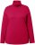 Ulla Popken Basic Long Sleeve Slim Fit Turtleneck Red - φούτερ/Φούτερ με κουκούλα - 