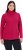 Ulla Popken Basic Long Sleeve Slim Fit Turtleneck Red - φούτερ/Φούτερ με κουκούλα - 
