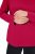 Ulla Popken Basic Long Sleeve Slim Fit Turtleneck Red - φούτερ/Φούτερ με κουκούλα - Ζεστά Φούτερ, Hoodies & Πλεκτά