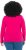 Ulla Popken Basic Long Sleeve Slim Fit Turtleneck Red Pink - φούτερ/Φούτερ με κουκούλα - 