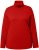 Ulla Popken Basic Long Sleeve Slim Fit Turtleneck Dark Berry - φούτερ/Φούτερ με κουκούλα - 