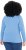 Ulla Popken Basic Long Sleeve Slim Fit Turtleneck Light Cornflower - φούτερ/Φούτερ με κουκούλα - 