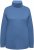 Ulla Popken Basic Long Sleeve Slim Fit Turtleneck Ink Blue - φούτερ/Φούτερ με κουκούλα - 