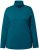 Ulla Popken Basic Long Sleeve Slim Fit Turtleneck Cerulean - φούτερ/Φούτερ με κουκούλα - 