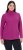 Ulla Popken Basic Long Sleeve Slim Fit Turtleneck Berry - φούτερ/Φούτερ με κουκούλα - 