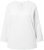 Ulla Popken Back To Basics V-Neck Relaxed Fit Cotton Tee Snow White - Μπλουζάκια - 