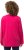 Ulla Popken Back To Basics V-Neck Relaxed Fit Cotton Tee Magenta Pink - Μπλουζάκια - 