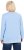 Ulla Popken Back To Basics V-Neck Relaxed Fit Cotton Tee Light Blue - Μπλουζάκια - 
