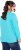 Ulla Popken Back To Basics V-Neck Relaxed Fit Cotton Tee Deep Aqua - Μπλουζάκια - 