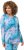 Ulla Popken Marble Ski Top with Gaiter Bright Turquoise - Τυπωμένα T-shirts για γυναίκες - 