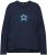 Ulla Popken Star Long Sleeve Graphic Tee Navy Blue - Τυπωμένα T-shirts για γυναίκες - 