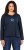 Ulla Popken Star Long Sleeve Graphic Tee Navy Blue - Τυπωμένα T-shirts για γυναίκες - 