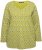 Ulla Popken Allover Graphic Long Sleeve Tee Avocado Green - Τυπωμένα T-shirts για γυναίκες - 