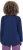 Ulla Popken Inverted Seam Long Sleeve Graphic Tee Ink Blue - Μπλουζάκια - 