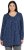 Ulla Popken Pleated Confetti Print Long Sleeve Tee Ink Blue - Τυπωμένα T-shirts για γυναίκες - 