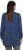 Ulla Popken Pleated Confetti Print Long Sleeve Tee Ink Blue - Τυπωμένα T-shirts για γυναίκες - 