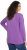 Ulla Popken Dream Rhinestone Lettering Long Sleeve Tee Light Plum - Τυπωμένα T-shirts για γυναίκες - 