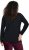 Ulla Popken Motivational Graphic Long Sleeve Tee Black - Τυπωμένα T-shirts για γυναίκες - 