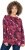 Ulla Popken Abstract Print Long Sleeve Tee Dark Ruby - Τυπωμένα T-shirts για γυναίκες - 