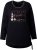 Ulla Popken Your Story Sequined Long Sleeve Tunic Tee Black - Τυπωμένα T-shirts για γυναίκες - 