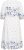 Kaffe Curve Rosa Midi Dress Blue Tones Border Flower - Φορέματα - 