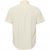 North Latitude Shirt Linen Cotton Short Sleeve Off-White - Πουκάμισα - Aνδρικά πουκαμισα μεγαλα μεγάλα μεγέθη