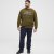 North Latitude Sweatshirt Army Green TALL - ΑΝΔΡΙΚΑ ΡΟΥΧΑ MT-6XLT - Μεγέθη TALL