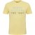 North Latitude T-Shirt Printed Short Sleeve Yellow - Μακό μπλουζάκια - Aνδρικά μπλουζεσ μεγάλα μεγέθη