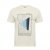 North Latitude T-shirt Printed Short Sleeve Off-White - Μακό μπλουζάκια - Aνδρικά μπλουζεσ μεγάλα μεγέθη