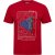North Latitude T-Shirt Printed Short Sleeve Red - Μακό μπλουζάκια - Aνδρικά μπλουζεσ μεγάλα μεγέθη