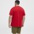 North Latitude T-Shirt Printed Short Sleeve Red - Μακό μπλουζάκια - Aνδρικά μπλουζεσ μεγάλα μεγέθη