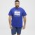 North Latitude T-Shirt Printed Blue - Μακό μπλουζάκια - Aνδρικά μπλουζεσ μεγάλα μεγέθη