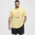 North Latitude T-Shirt Printed Yellow - Μακό μπλουζάκια - Aνδρικά μπλουζεσ μεγάλα μεγέθη