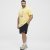 North Latitude T-Shirt Printed Yellow - Μακό μπλουζάκια - Aνδρικά μπλουζεσ μεγάλα μεγέθη