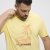 North Latitude T-Shirt Printed Yellow - Μακό μπλουζάκια - Aνδρικά μπλουζεσ μεγάλα μεγέθη