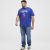 North Latitude T-Shirt Lollipop Blue - Μακό μπλουζάκια - Aνδρικά μπλουζεσ μεγάλα μεγέθη