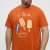 North Latitude T-Shirt Ice Cream Orange - Μακό μπλουζάκια - Aνδρικά μπλουζεσ μεγάλα μεγέθη