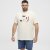 North Latitude T-Shirt Eggplant Off-White - Μακό μπλουζάκια - Aνδρικά μπλουζεσ μεγάλα μεγέθη