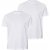 North Latitude T-Shirt 2-Pack White - Μακό μπλουζάκια - Aνδρικά μπλουζεσ μεγάλα μεγέθη