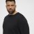 North Latitude T-Shirt Long Sleeve Black - Μακό μπλουζάκια - Aνδρικά μπλουζεσ μεγάλα μεγέθη